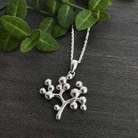 SILVER ネックレス　樹木