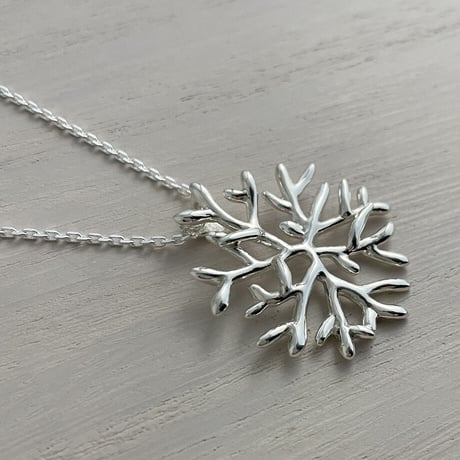 SILVER ネックレス　ゆき