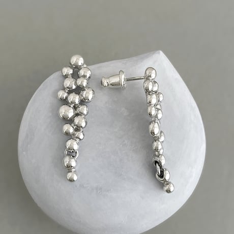 SILVER ピアス　Suiteki