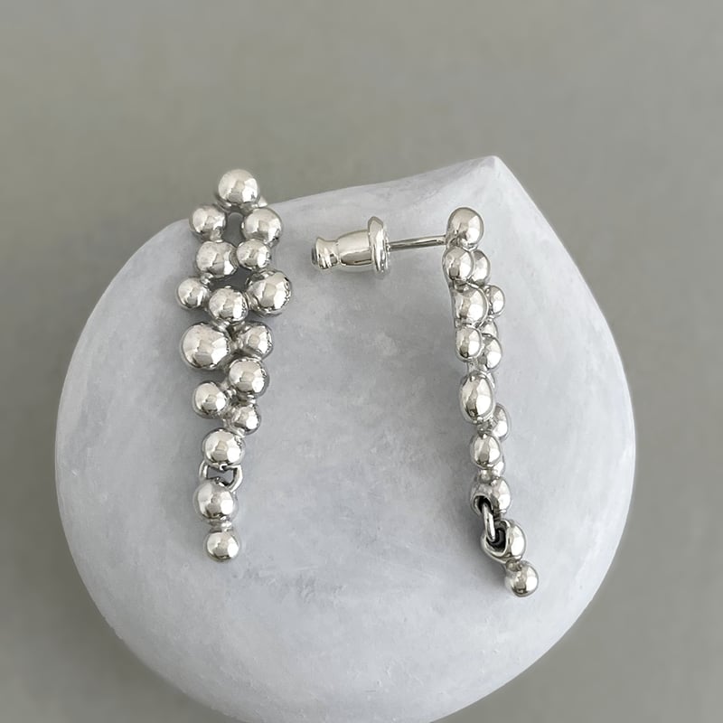 ha | za | ma 惹きずり込まれる運命のピアス(silver) ha|za|ma 惹きずりこまれる運命のピアス シルバー hazama 惹きずり込ま