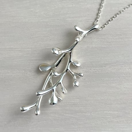 SILVER ネックレス　Polka