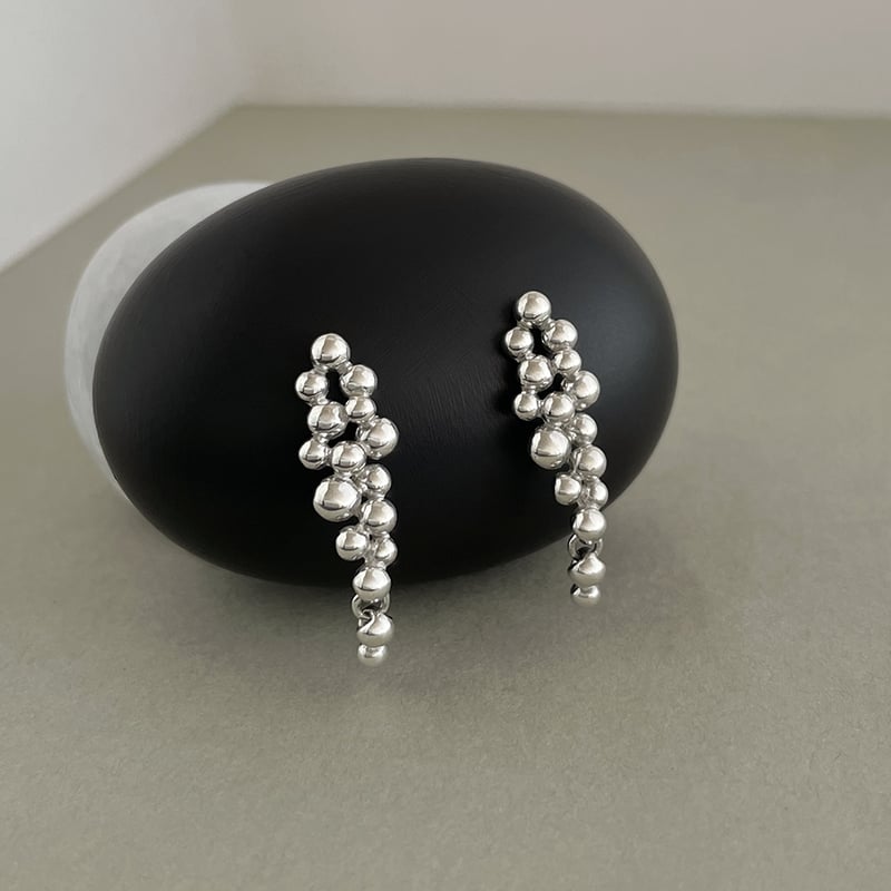 SILVER ピアス Suiteki | Hangai SILVER JEWELRY