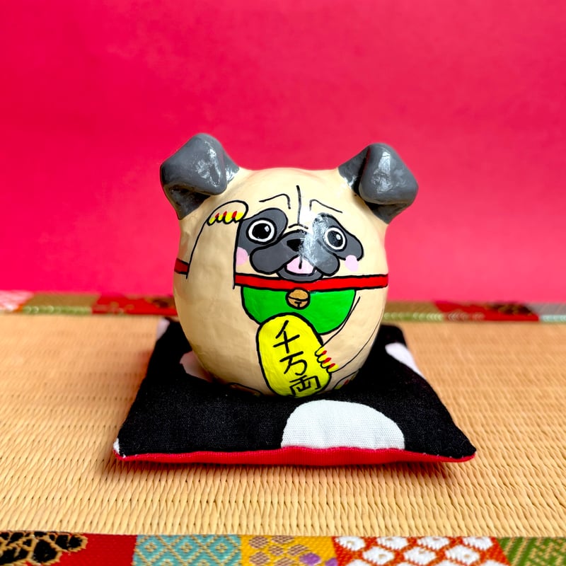 招きパグパグ【大】 パグ | megumix