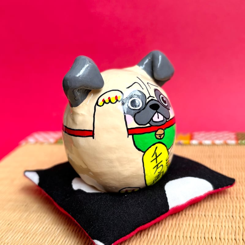 招きパグパグ【大】 パグ | megumix