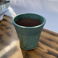 伝市鉢　シャジン5寸　青銅特注