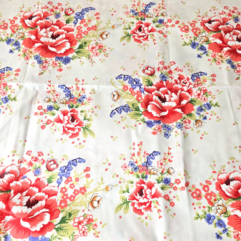 台湾花布 白 約90×150㎝ | 台湾茶と雑貨 桃なっぷるstore 台湾花布 白 約90×150㎝ | 台湾茶と雑貨 桃なっぷるstore