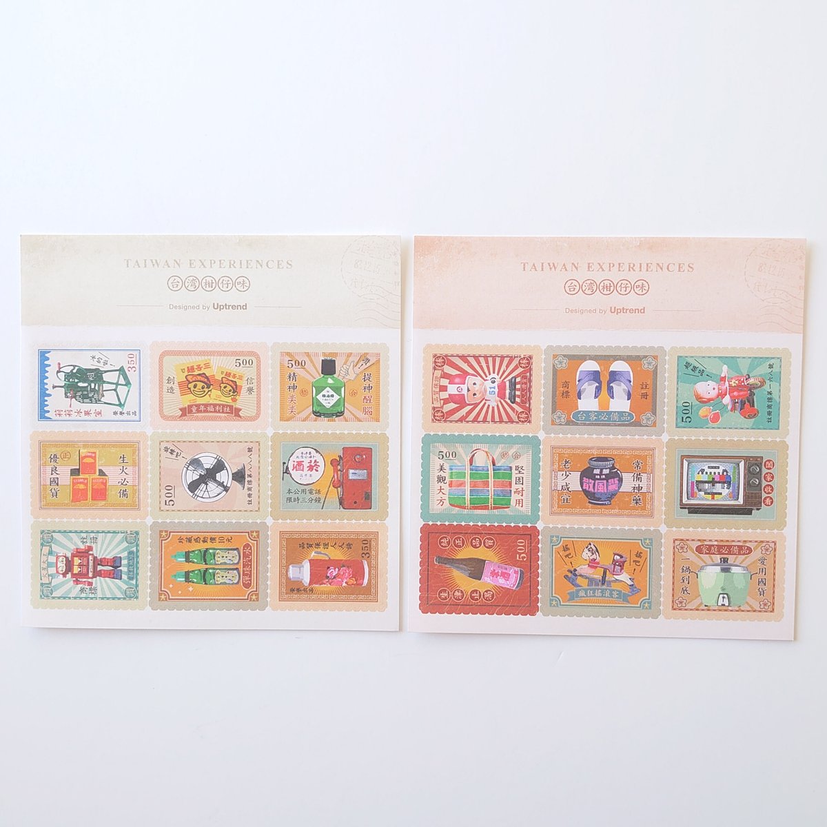 切手風シール | 台湾茶と雑貨 桃なっぷるstore