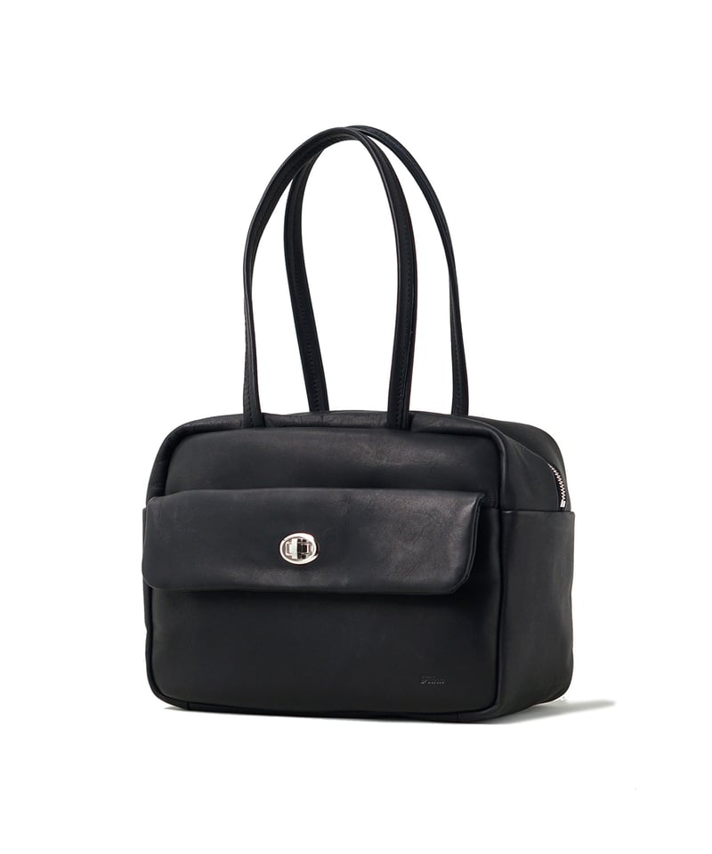 Folna クライレザー ターンロックボストンバッグ / No.083346 / 2色