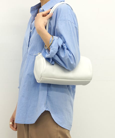 FOLNA RD スムースレザー ロングハンドル ロールボストンバッグ / No.224904 / 3色展開
