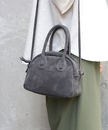 FOLNA RD ピッグスエード2WAYアールボストンバッグ / No.083347 / 3色展開