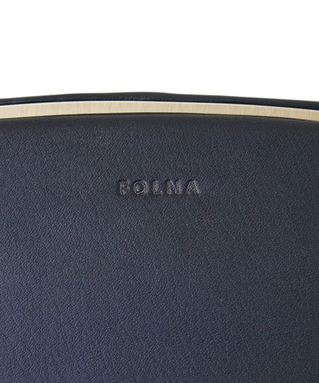 FOLNA RD ソフトレザー ロング天溝がま口 / No.2993878-A / BLACK