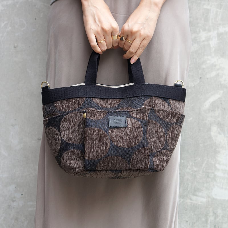 ドットゴブラン 2WAYガーデントートバッグ・3 COLORS / Folna 224897