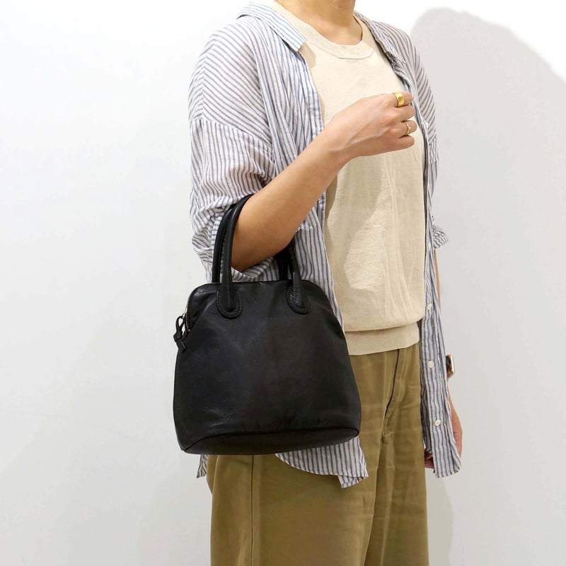 ソフトレザーブガッティボストンバッグ / FOLNA RD 083294-D