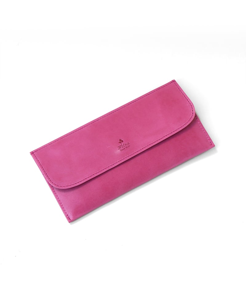 Folna モストロレザー×リバティ生地 フラット長財布 / No.2993913 / 3
