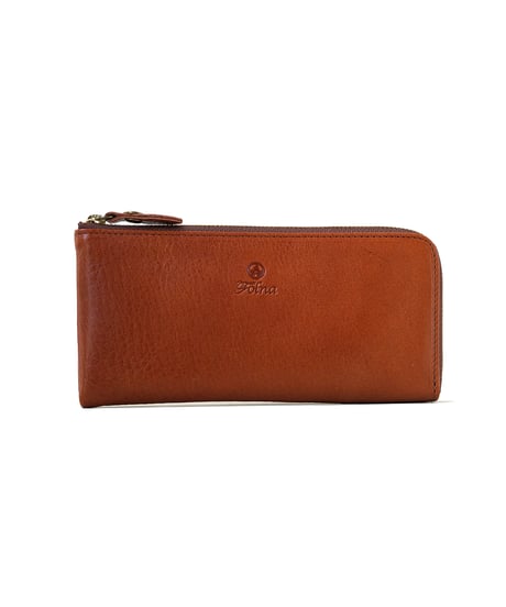 Folna ヌメオイルシュリンクレザー スマートLファスナー長財布 / No.2993836 / 5色展開