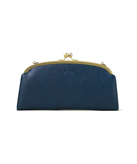 Folna ソフトヌメ革 チェーンショルダー付き・がま口長財布 / No.2993743 / 4色展開