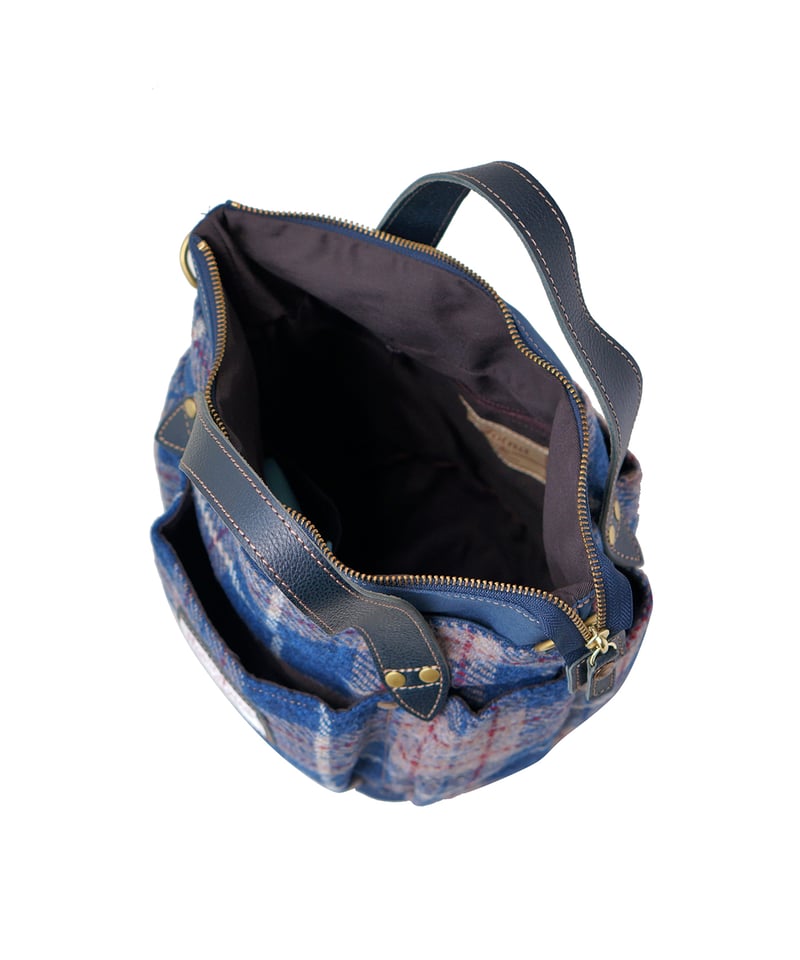 Folna ハリスツイード(HARRIS TWEED) 2Wayガーデンバッグ / No.22