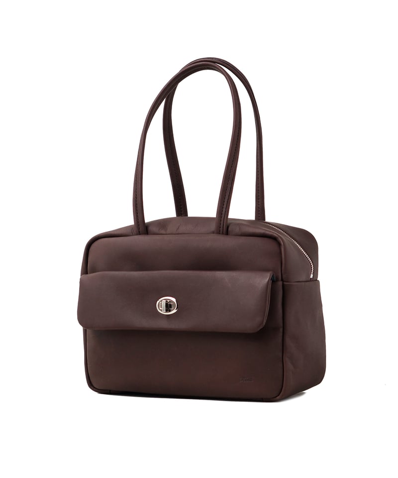 Folna クライレザー ターンロックボストンバッグ / No.083346 / 2色