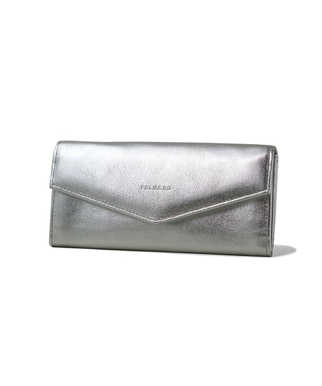 FOLNA RD ソフトレザー・ホイルレザー エンべロープ長財布 / No.2993901 / 2色展開