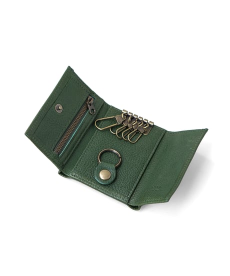 Folna ヌメオイルシュリンクレザー キーケース財布 (限定アイテム) / No.2993929 / 4色展開