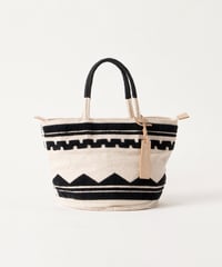 Folna サガラ刺繍 マルシェトートバッグ / No.K765110 / 3色展開