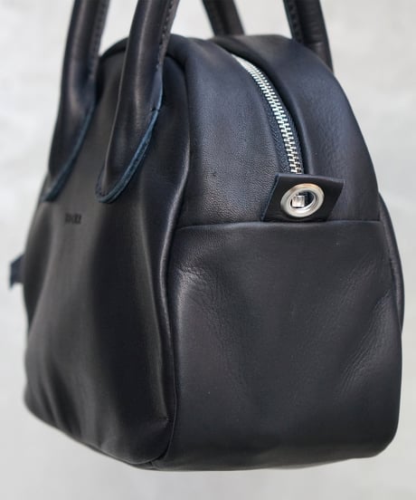 FOLNA RD ソフトレザー2WAYアールボストンバッグ / No.083340 / BLACK