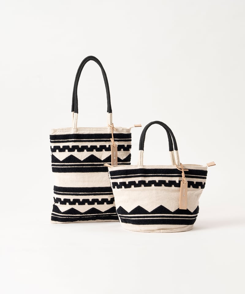 カラマリ　笹塚尊　トートバッグ Folna サガラ刺繍 トートバッグ / No.K765111 / 3色展開 | Folna