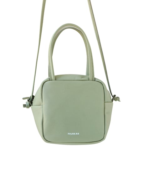 FOLNA RD スムースレザー 2WAYキューブボストンバッグ / No.224903 / 3色展開