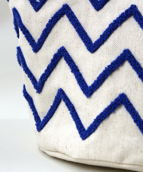 Folna サガラ刺繍 マルシェトートバッグ / No.K765110 / 3色展開