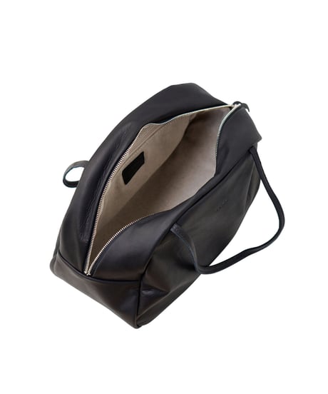 FOLNA RD ソフトレザーボストンバッグ M-SIZE / No.083258-E / BLACK