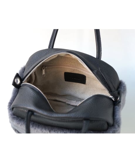FOLNA RD ラビット調ファー 2WAYボストンバッグ / No.K904076 / 2色展開