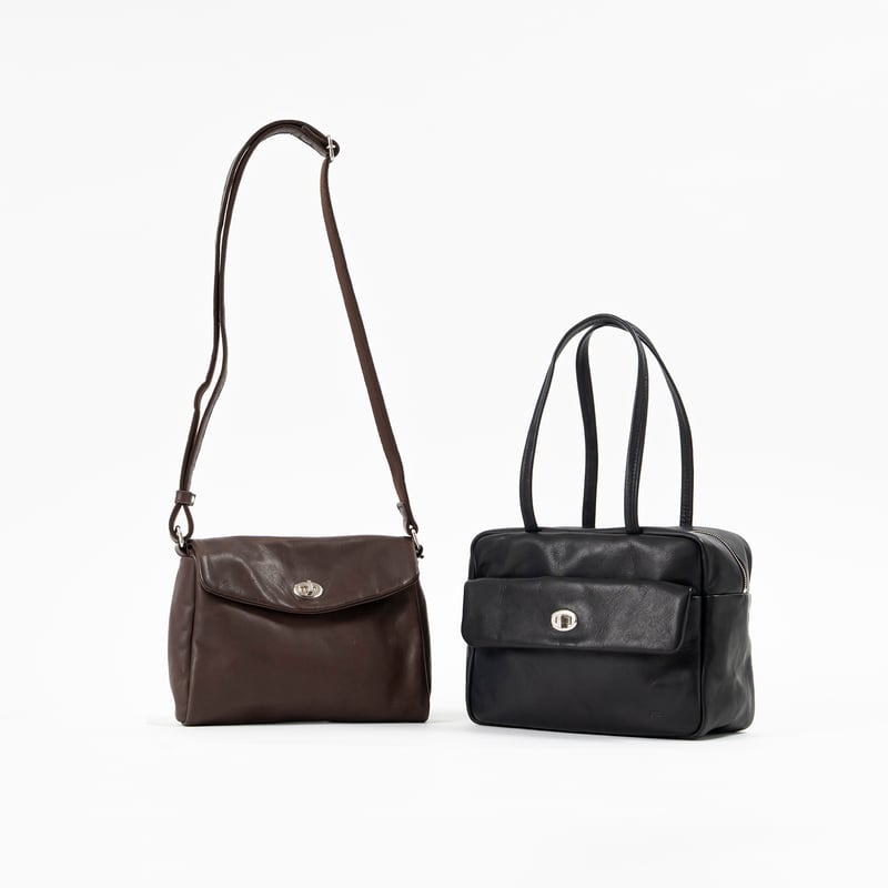 ターンロックボストンバッグ 2 COLORS / Folna 083346 | FOLNA O