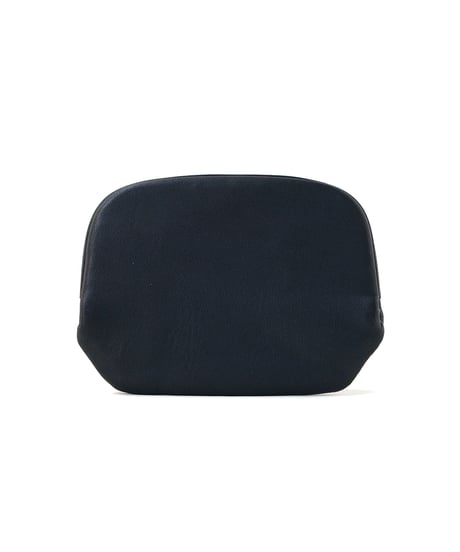 FOLNA RD ソフトレザー ショート天溝がま口 / No.2993877-A / BLACK