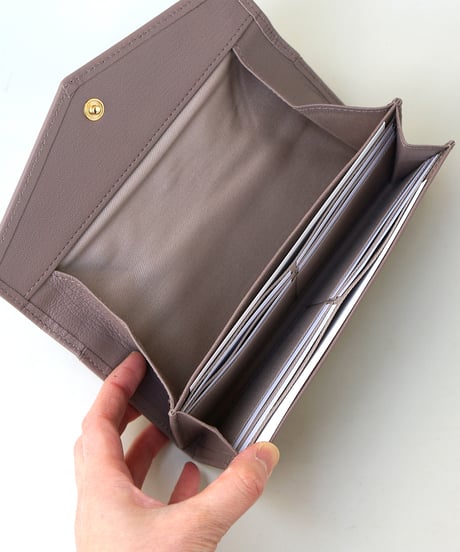 FOLNA RD ゴートレザー エンべロープ長財布 / No.2993788 / 4色展開