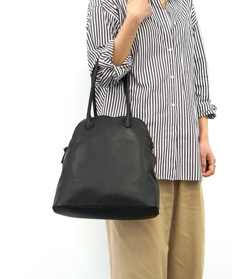 FOLNA RD ソフトレザーブガッティボストンバッグL-SIZE / No.083360 / 2色展開
