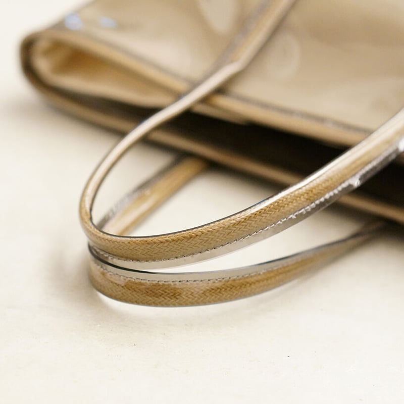 PVCクリア トートバッグM-SIZE・2 COLORS / Folna 083218 | F