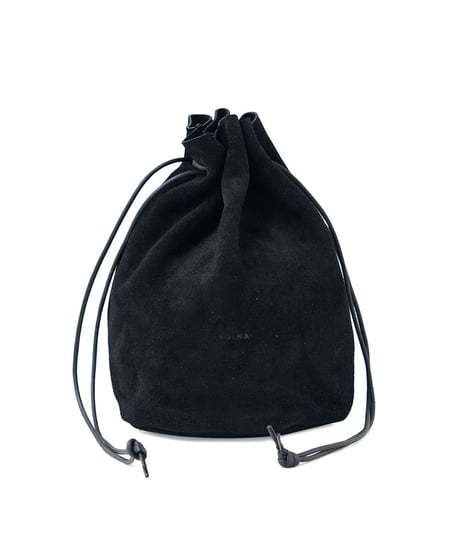 FOLNA RD ベロアレザー巾着ショルダー / No.224882 / 5色展開
