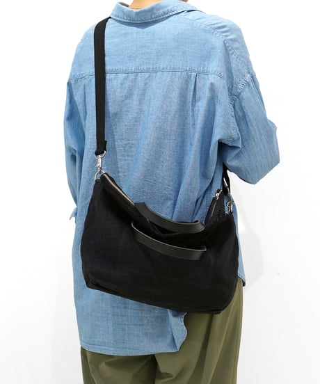 Folna コットン×メッシュ 2wayトートバッグ / No.224763 / 3色展開
