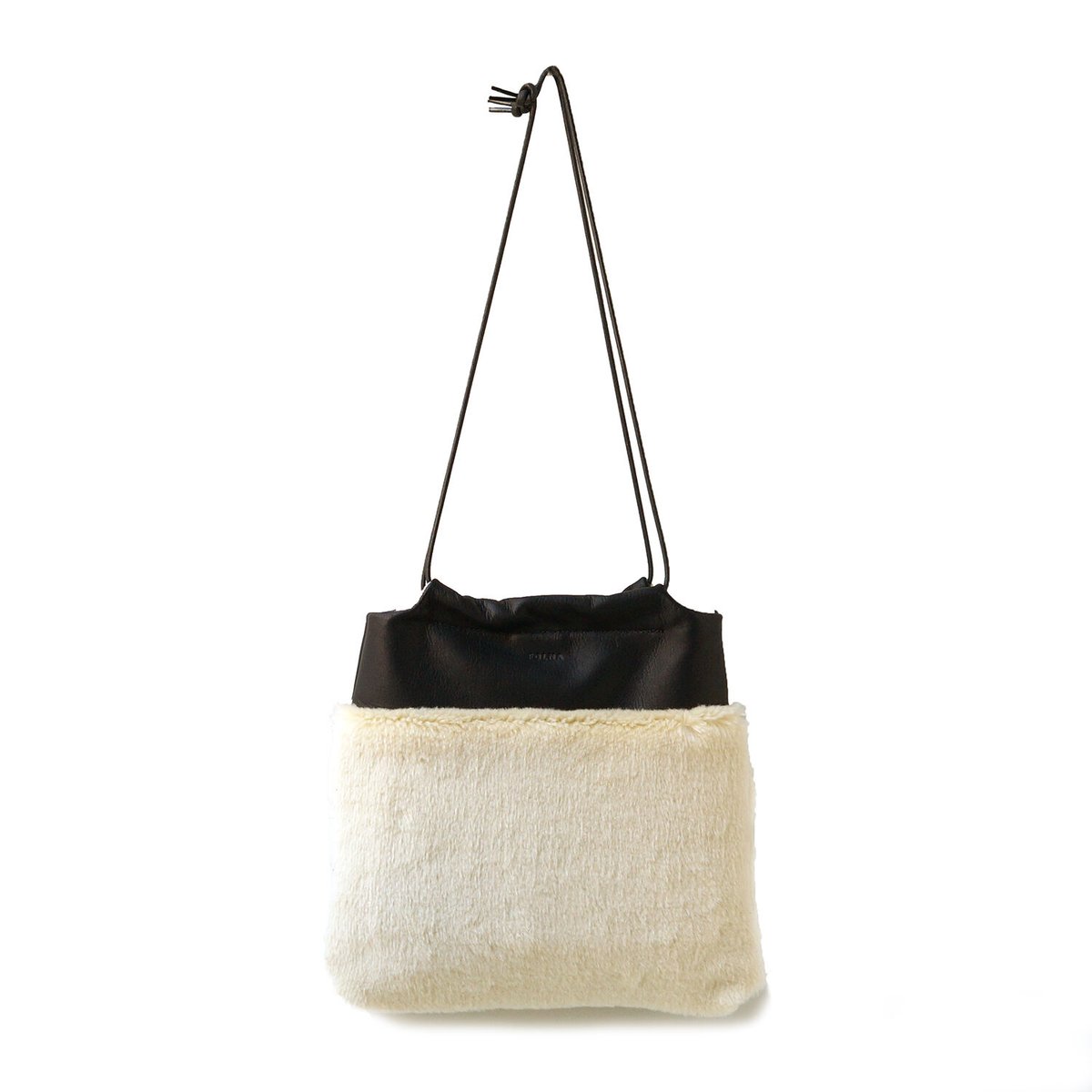 ムートン調ファー ショルダーバッグ・2 COLORS / FOLNA RD 083304 |  