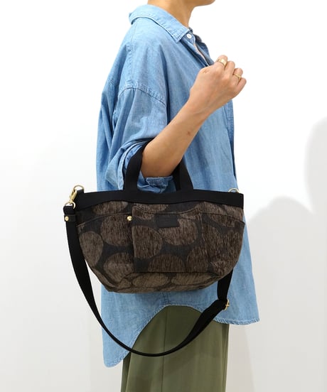 Folna ドットゴブラン 2WAYガーデントートバッグ / No.224897 / 3色展開