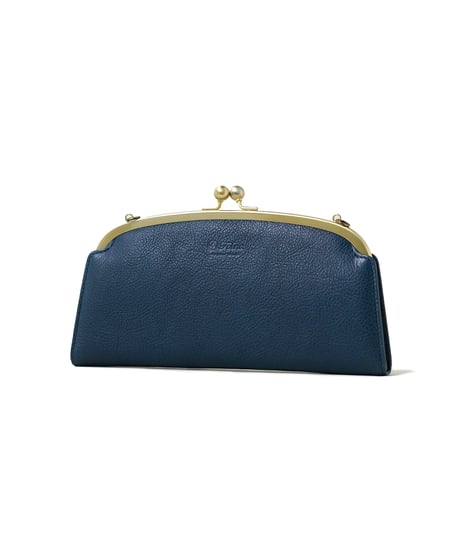 Folna ソフトヌメ革 チェーンショルダー付き・がま口長財布 / No.2993743 / 4色展開