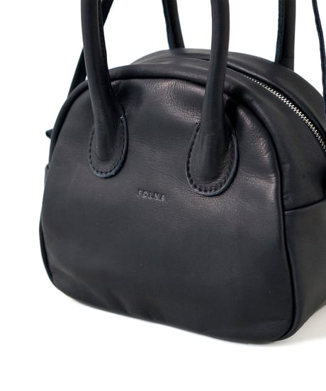 FOLNA RD ソフトレザー2WAYアールボストンバッグ / No.083340 / BLACK