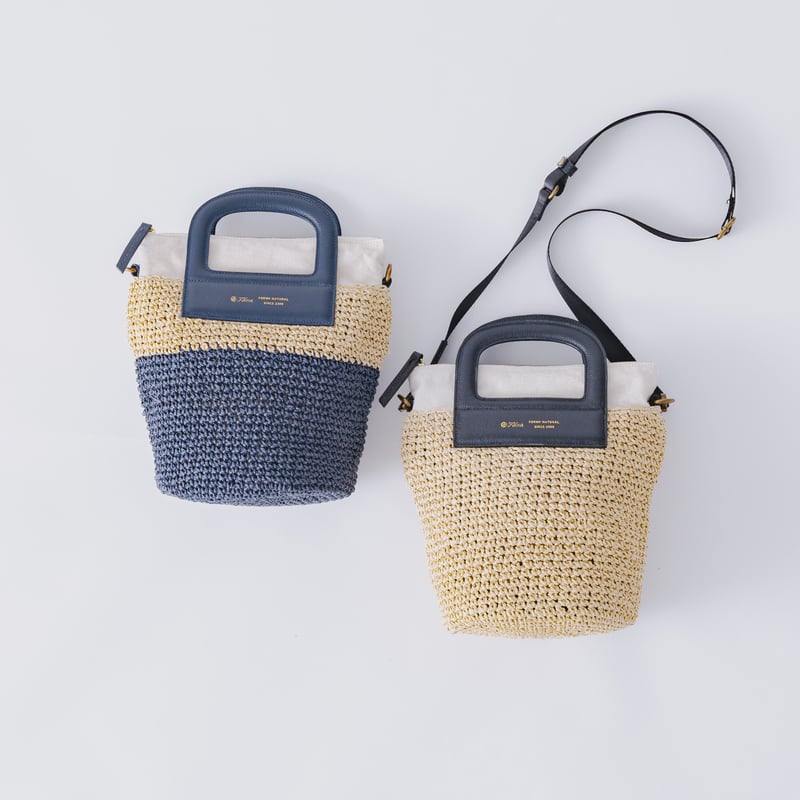 Folna ラタン 2way ショルダーバッグ ハンドバッグ SALE | FOLNA ONLINE STORE