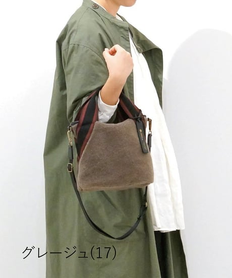 Folna リバーシブルファー 2WAYトートバッグ / No.K903052 / 5色展開