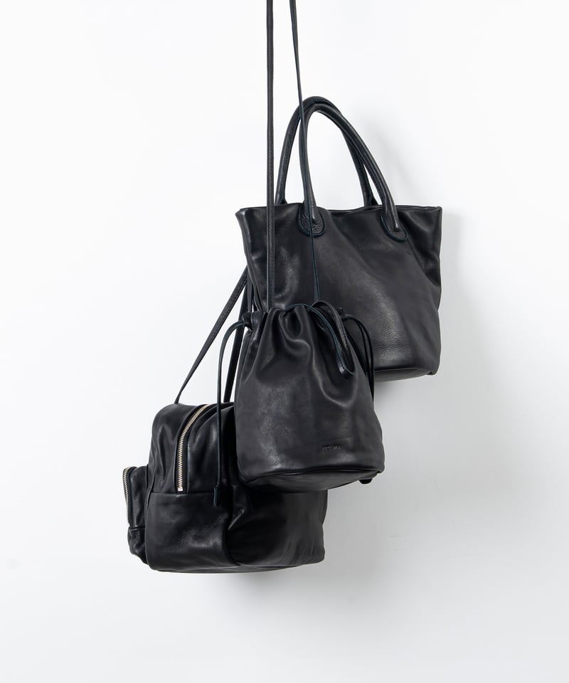 FOLNA RD ソフトレザー2WAY巾着ショルダーバッグ / No.083349 / 2色展