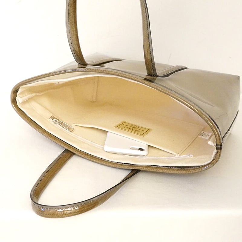 PVCクリア トートバッグM-SIZE・2 COLORS / Folna 083218 | F