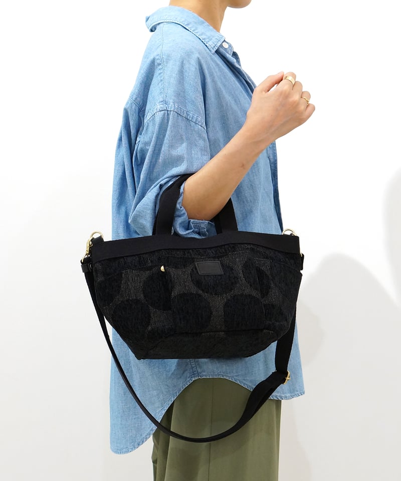 Folna ドットゴブラン 2WAYガーデントートバッグ / No.224897 / 3色展開