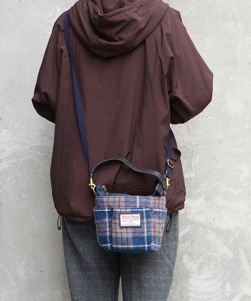 Folna ハリスツイード(HARRIS TWEED) 2Wayガーデンバッグミニ / No.