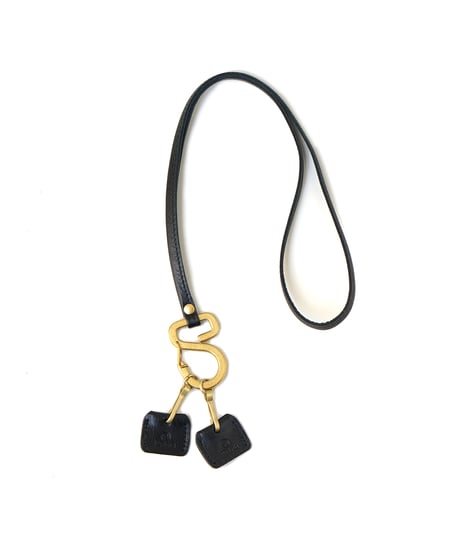 Folna ヌメオイルシュリンクレザー キーストラップ・キーチャーム / No.2993852 / 4色展開