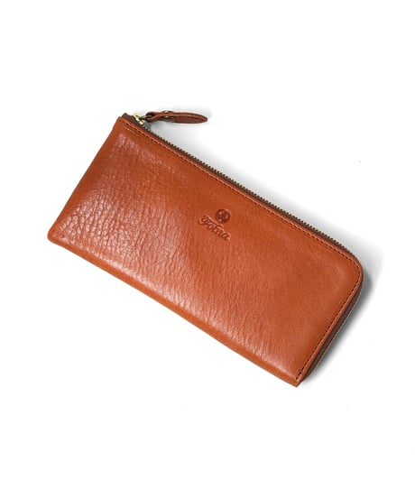 Folna ヌメオイルシュリンクレザー スマートLファスナー長財布 / No.2993836 / 5色展開